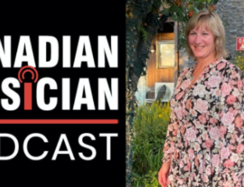 Andrea Morris on Canadian Musician Podcast Hosted By Mike Raine